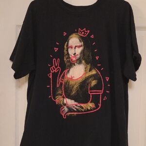 Brisco Black Graphic T-Shirt Xl Size